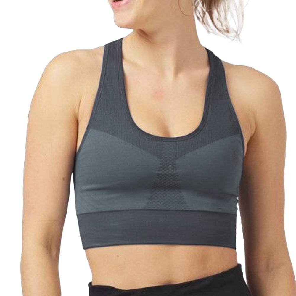 Brassière Bleu Femme Odlo Seamless