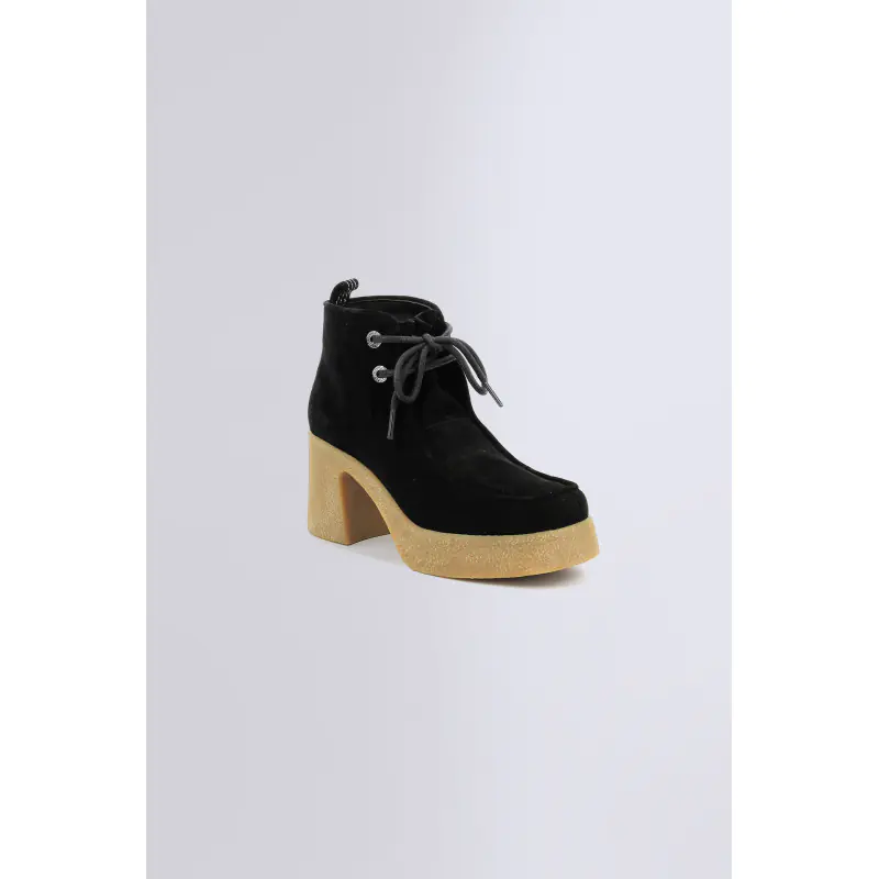 KICK CLAIRE NOIR BOOTS Cuir Femme