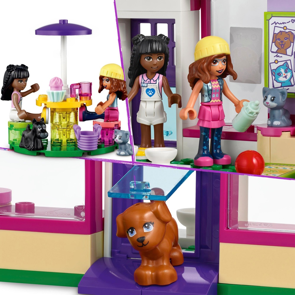 LEGO Friends 41699 Tieradoptionscafé Tierrettungsset