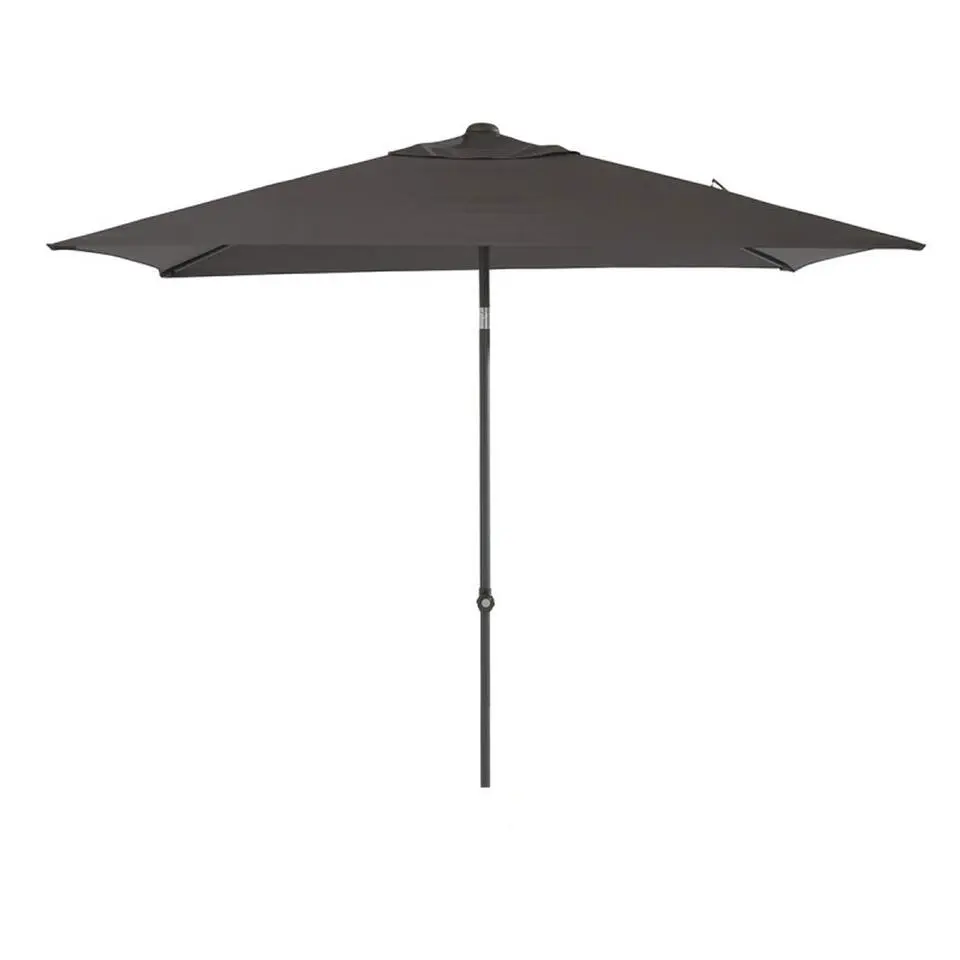 4 Seasons Outdoor Parasol Oasis 200 x 250 cm antraciet