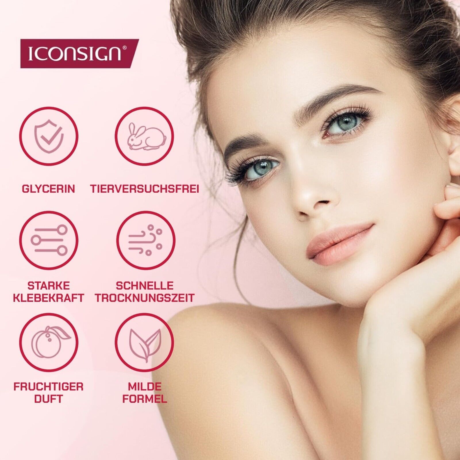 Iconsign Einzelwimpern Wimpernlifting Kleber Glue Balm
