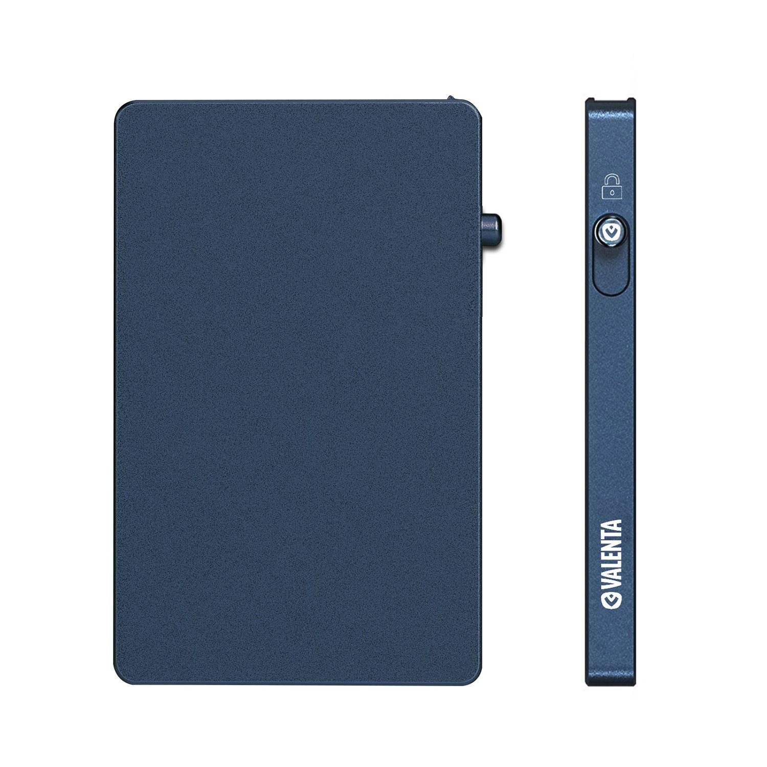 Valenta Cardprotector Aluminium Magsafe blue titanium