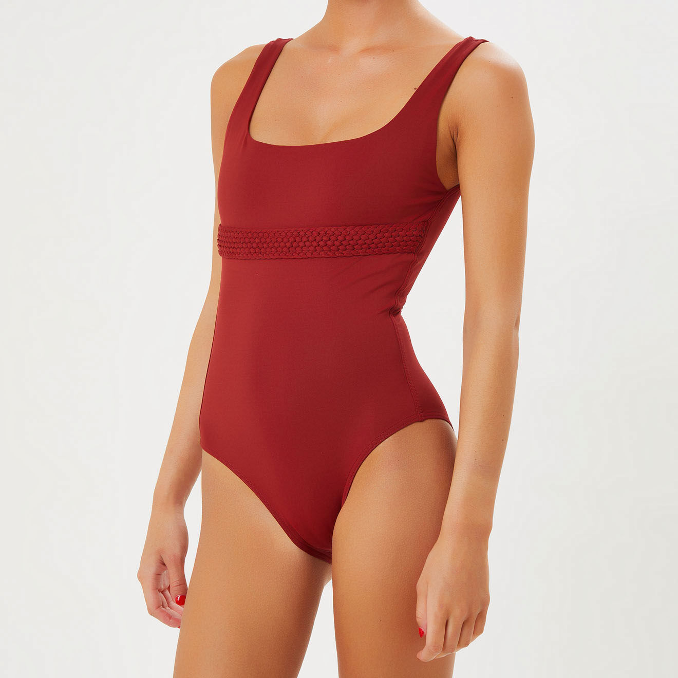 Iodus Maillot de Bain 1 pièce Must Have bordeaux
