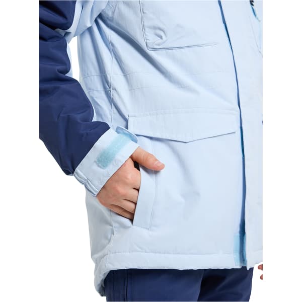 Veste snowboard BURTON B COVERT JK BALLAD BLUE/DRESS BLUE