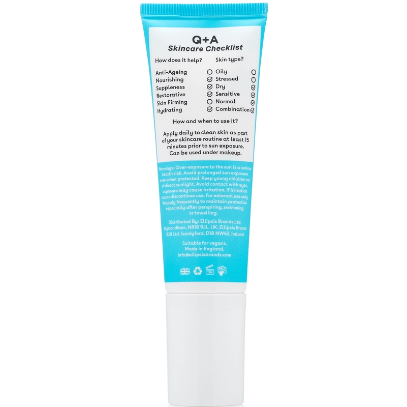 Q+A Squalane Hydrating Face Sunscreen SPF 50 - 50 ml