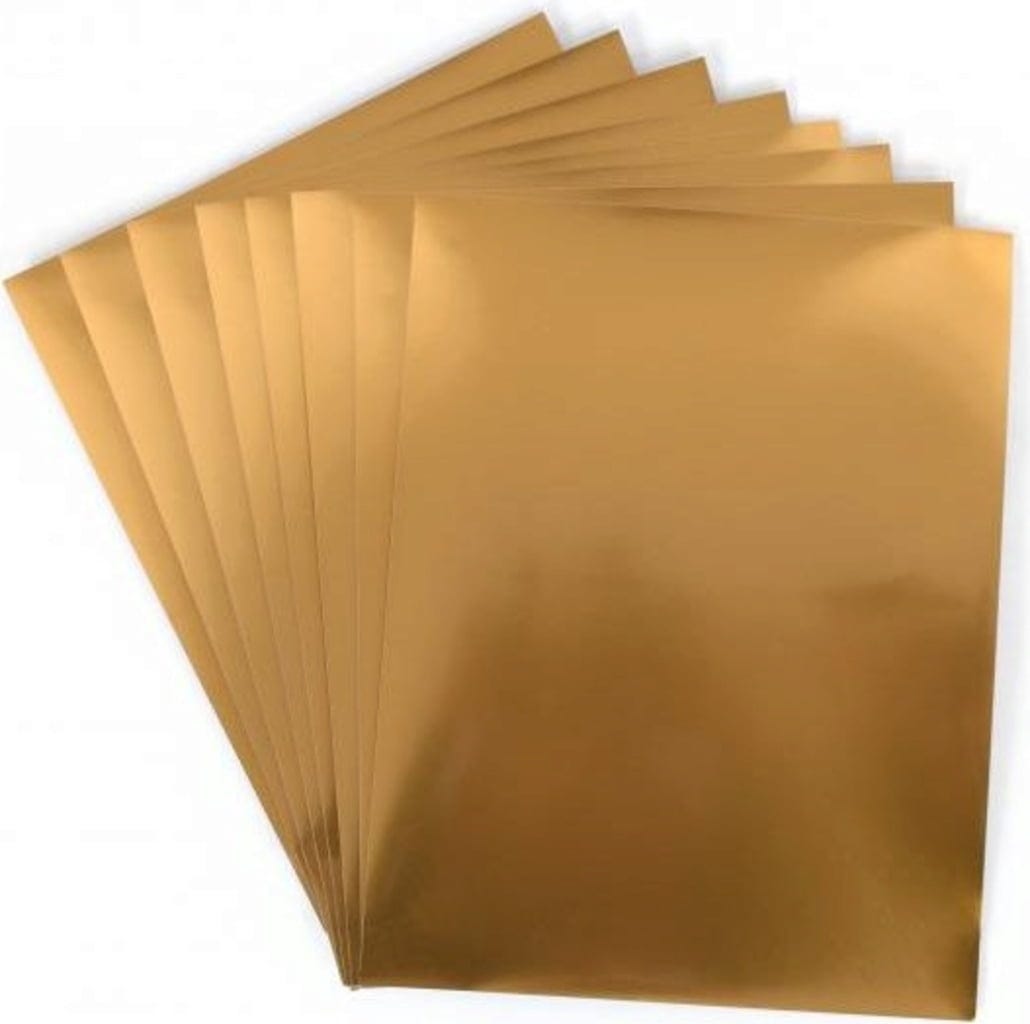 Silhouette  Printable Foil Sticker Sheets, Gold    Edle Kreativität zum Aufkleben