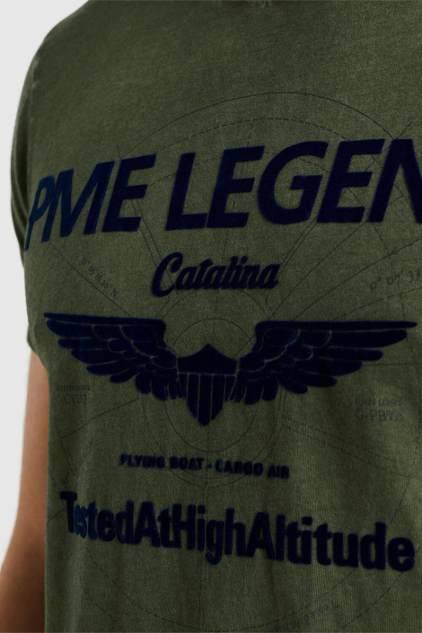 PME legend groene heren t-shirt