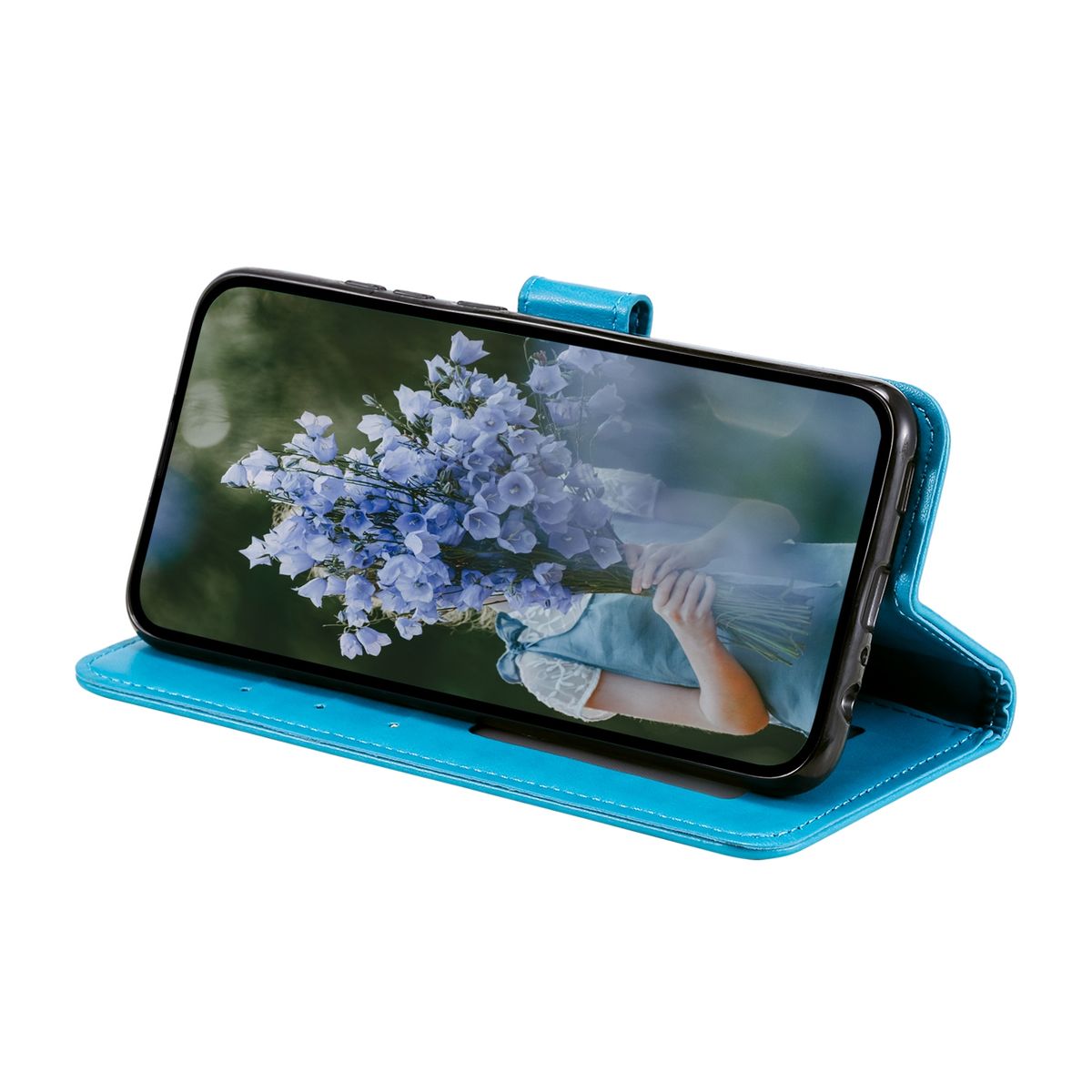 Schutz Handy Hülle für Apple iPhone 15 Plus Case Cover Klapp Tasche Wallet Etuis