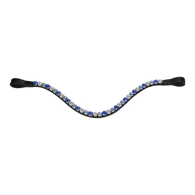 Frontriem HORSEGEAR HGSalerno Blauw-lichtblauw