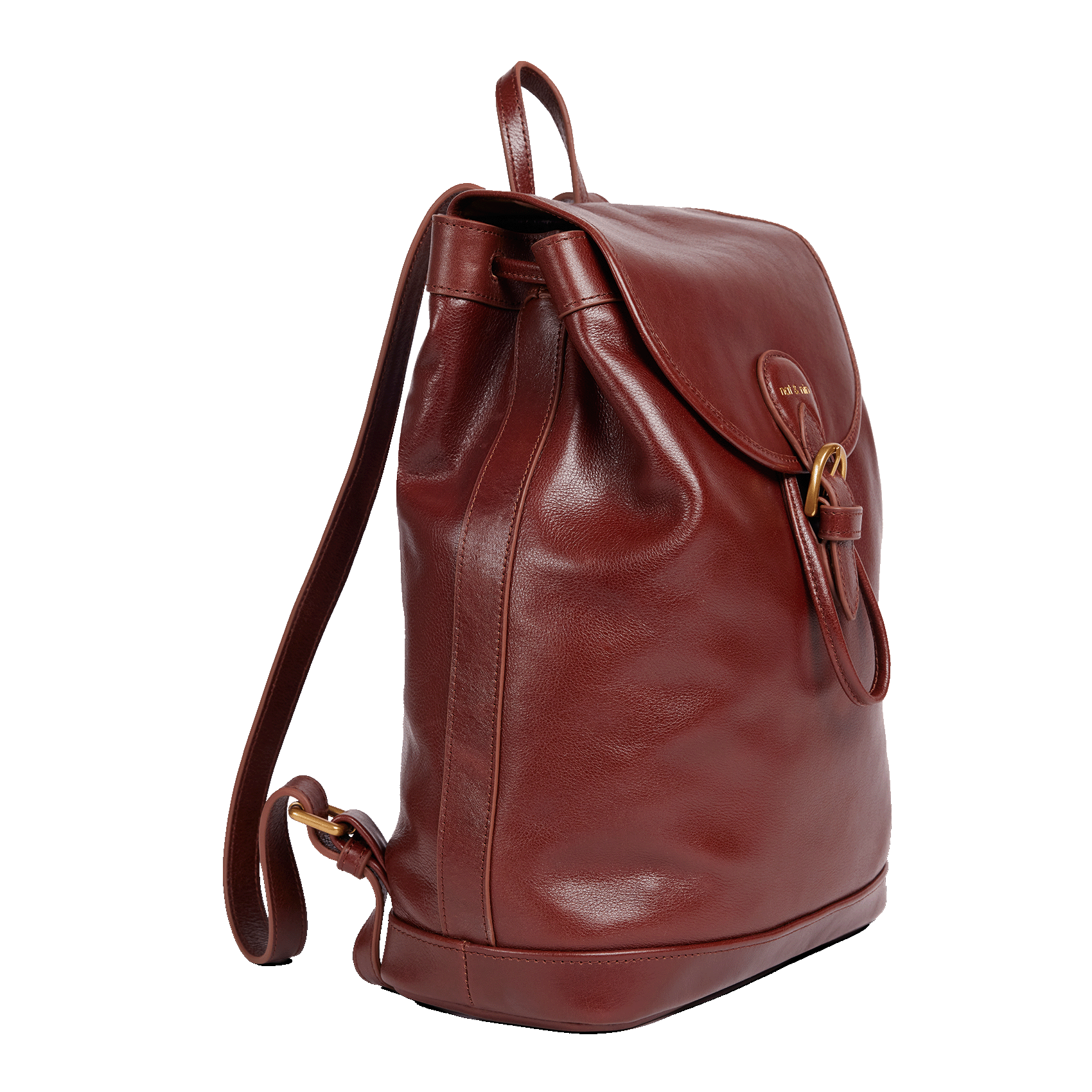 JUDE - Sac à dos en cuir | Marron
