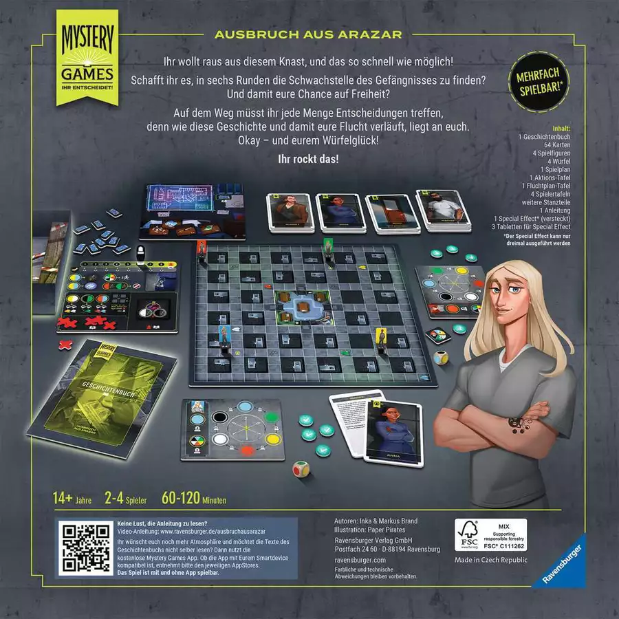 Ravensburger Mystery Games - Der Ausbruch aus Arazar bunt
