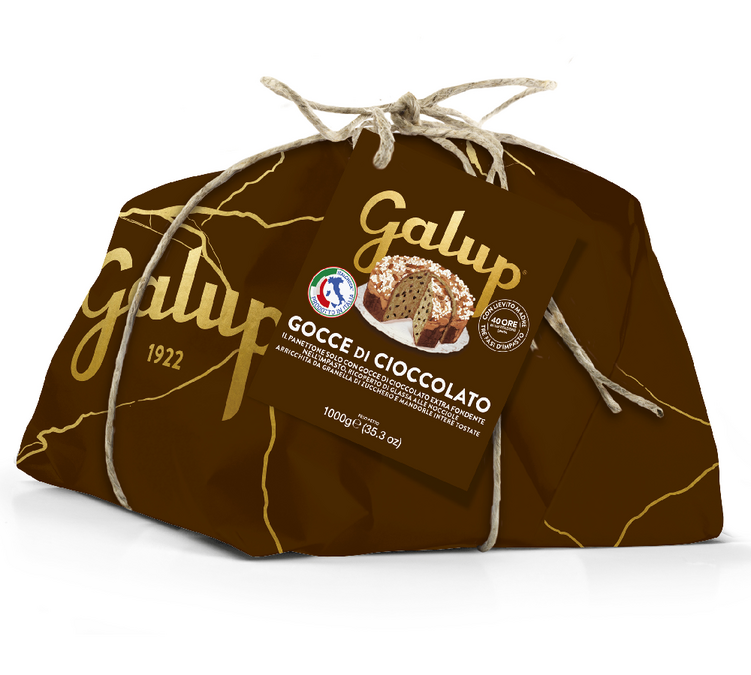 Panettone aux Pépites de Chocolat - GALUP - 1kg