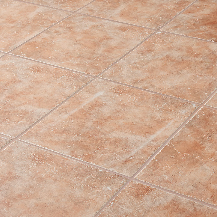 Carrelage extérieur terracotta 33 x 33 cm