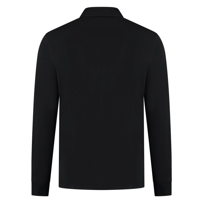 Boss Interlock Longsleeve Polo Heren