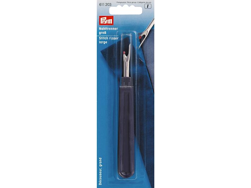 Prym Nahttrenner 14 cm 1 Stück Nahttrenner geeignet für Rechts- und Linkshänder