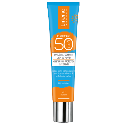 Lirene Moisturising Protection Face Cream, SPF 50, 40 ml