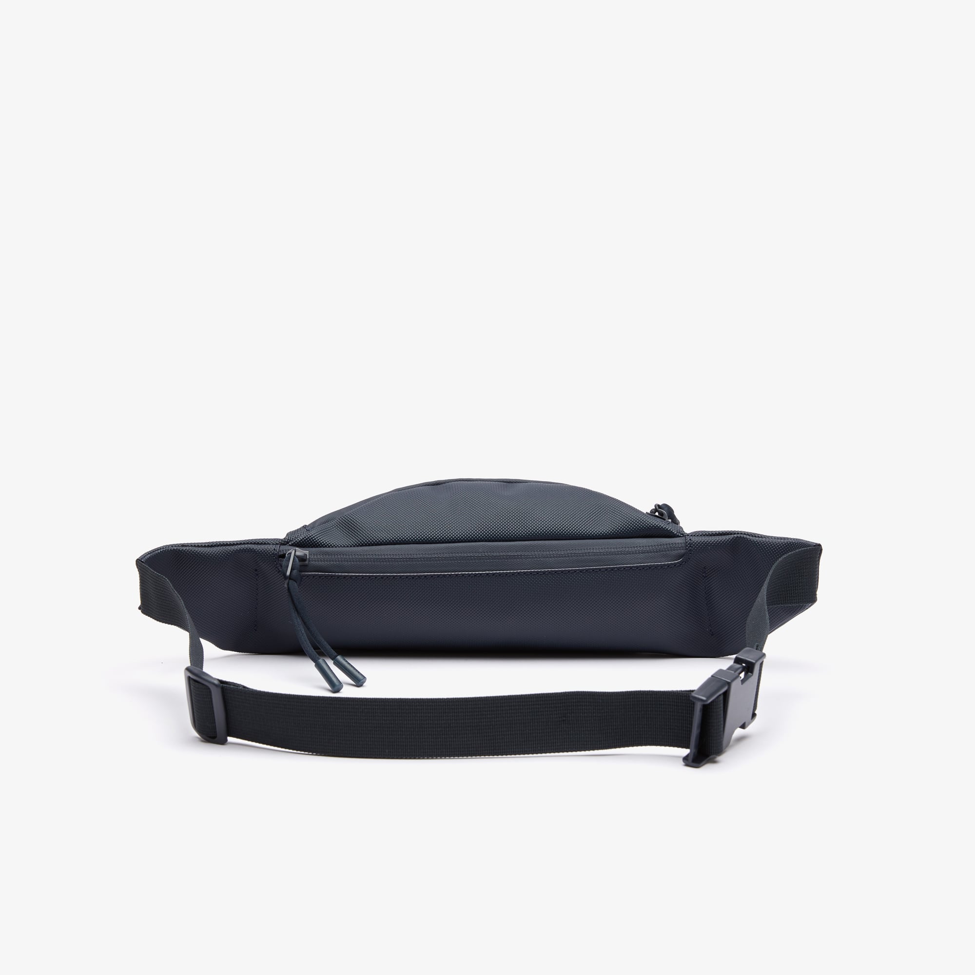 Sac banane zippé LCST en toile enduite unie Sacs banane - Bleu - Lacoste - Unisex