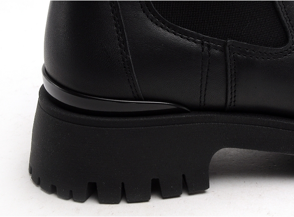 Margarita mariotti boots bottine plates femme drakula noir