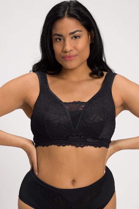 Bralette, Spitze, ohne Bügel, Cup B - F