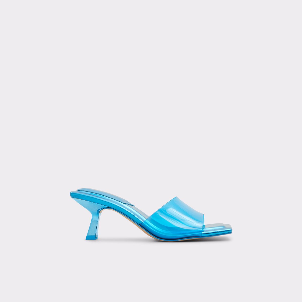 Cassilia Medium Blue Women Mule Shoes