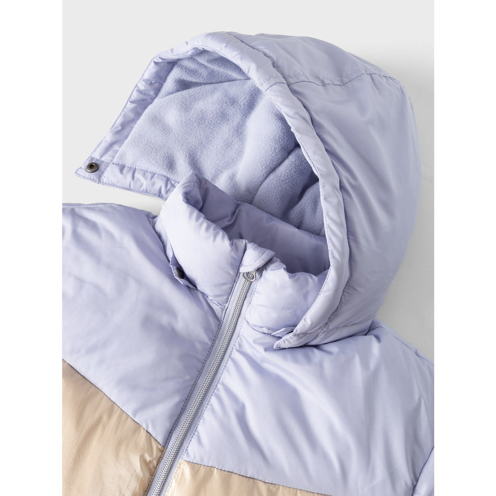 Køb Name It Icelandic Blue Mille Puffer Jakke