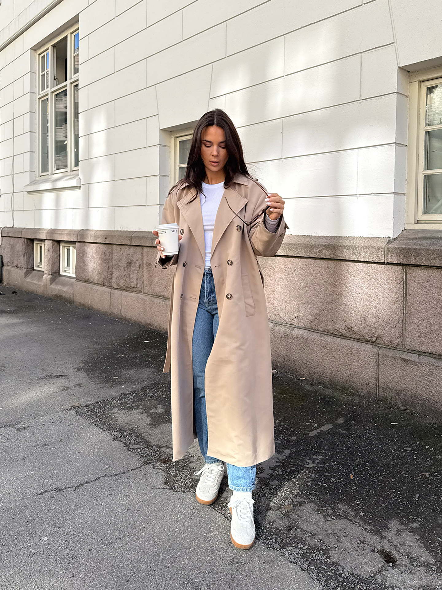 Chole Long Trenchcoat