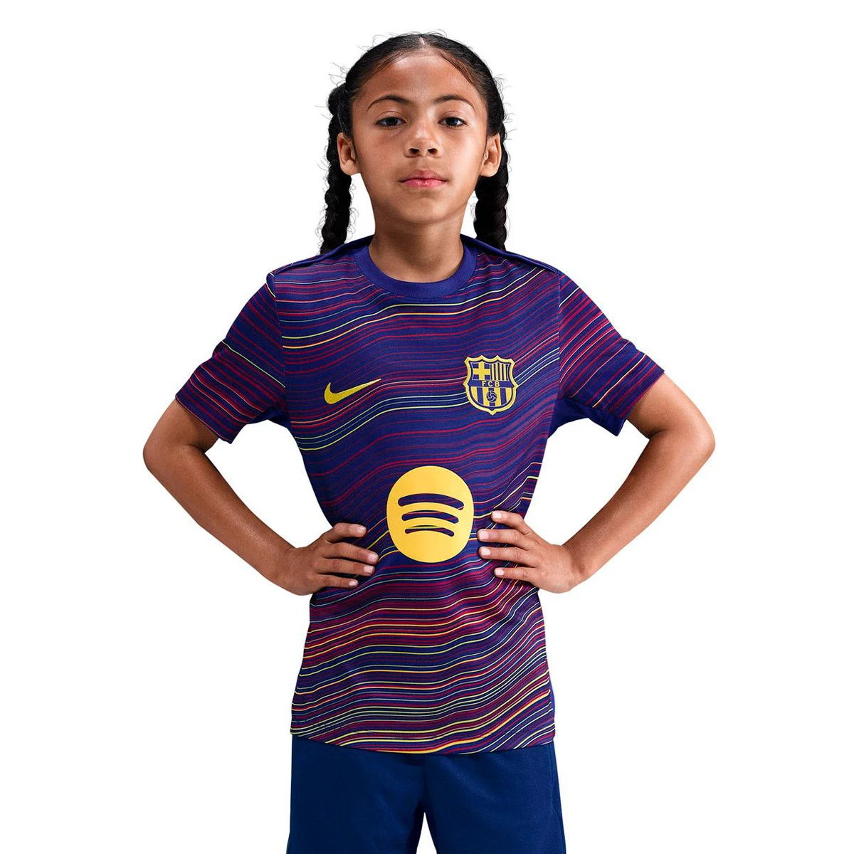 Camisola Nike FC Barcelona Pre-Match 2025-2026 Criança