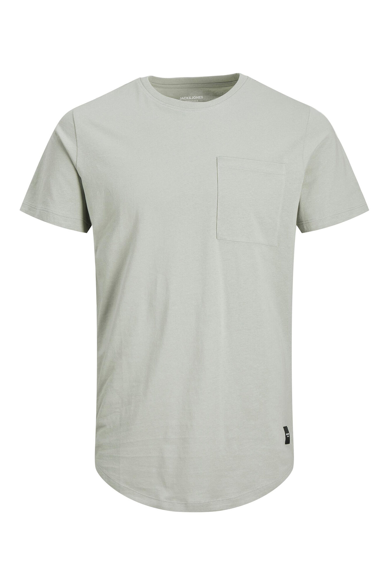 Camiseta lisa - Cinza médio