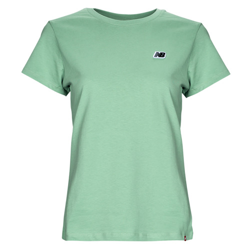 New Balance - SMALL LOGO TEE - Vert