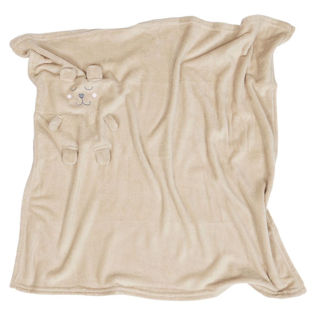 Fleeceteppe Teddy 80x80cm