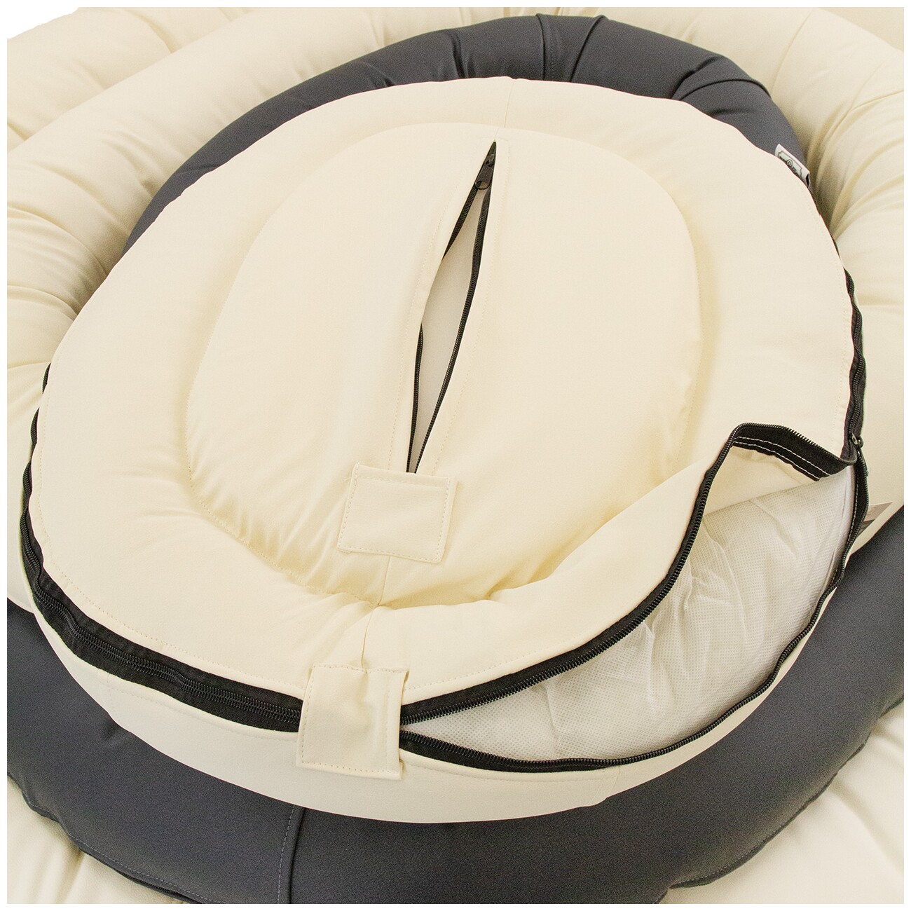Wallace & Jones orthopädisches Hundebett Bolton creme S