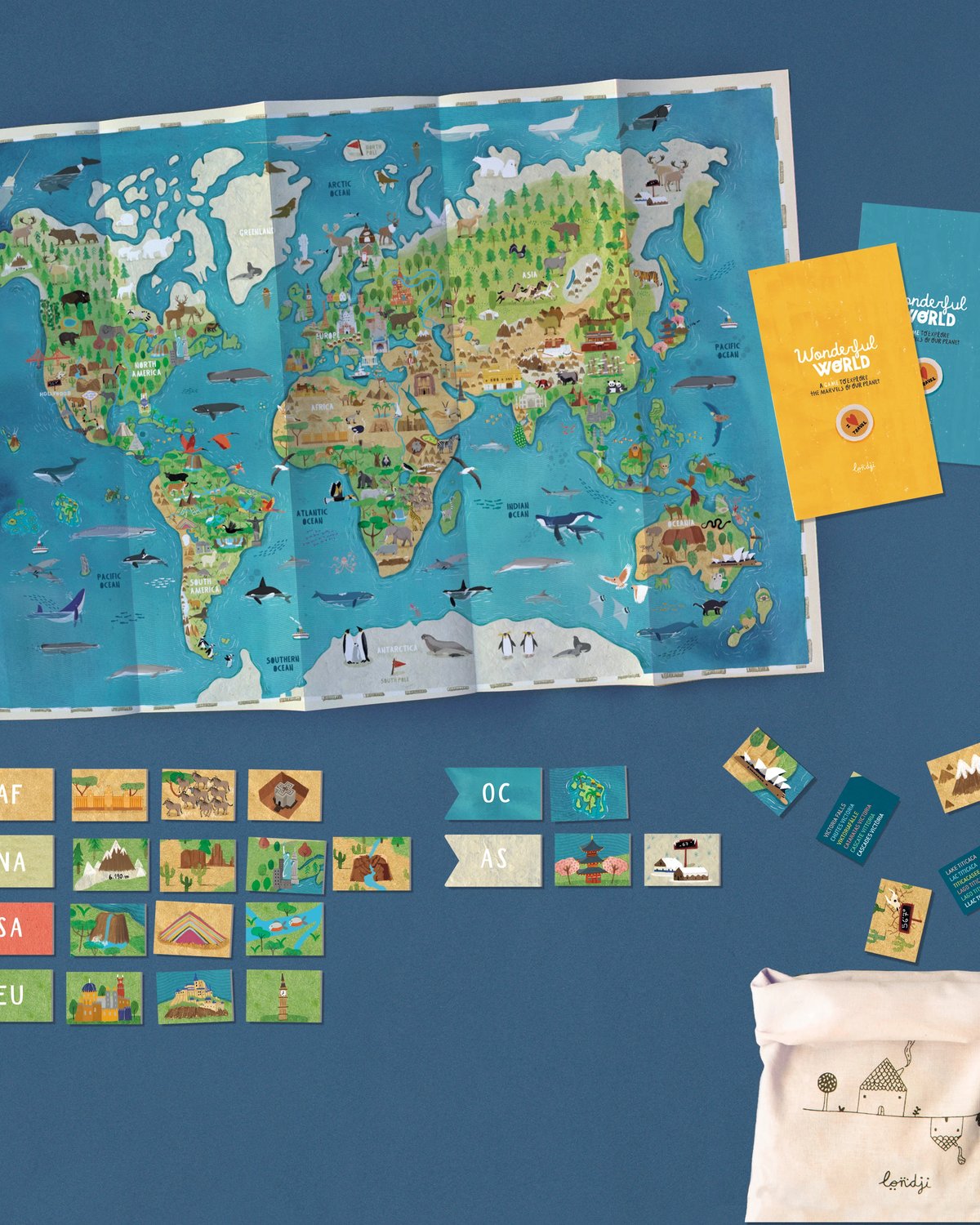 Brettspill Barn 8år+ – Lærerikt & Flere Spillnivåer | Wonderful World