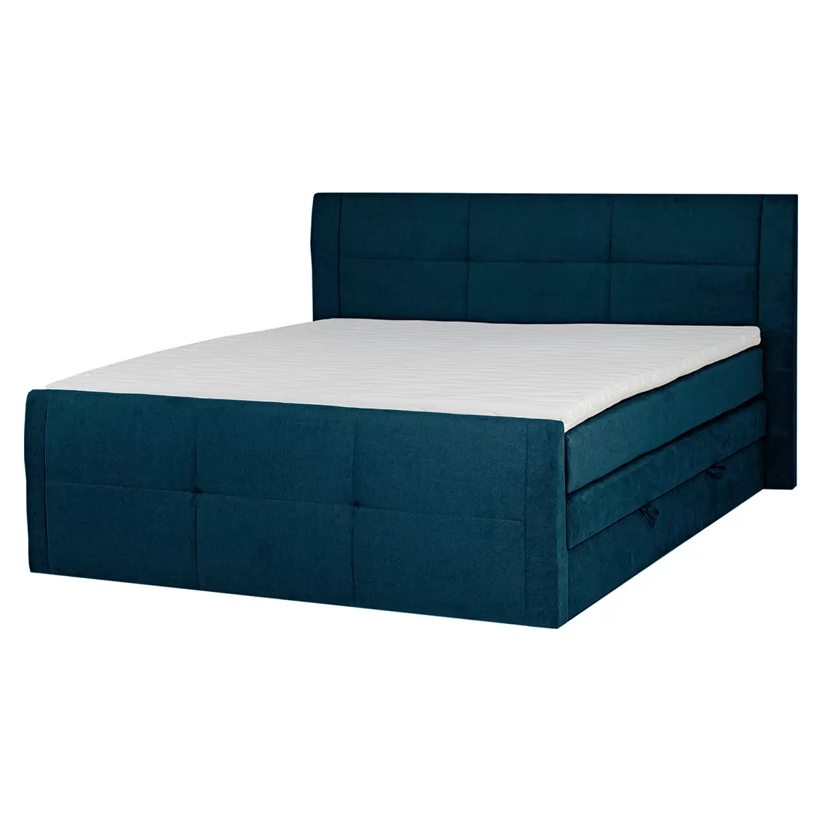 Boxspringbett Langenthal 160 x 200 Petrol