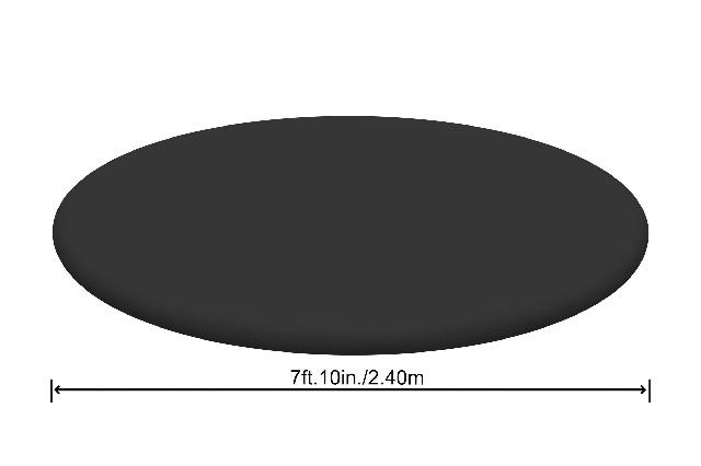 Bestway Cover Marin Fast set Rond 244cm