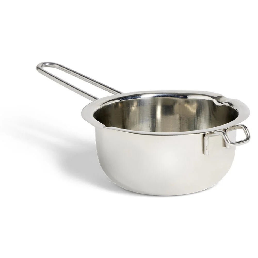 Casserole bain-marie inox gris Ø14,3cm