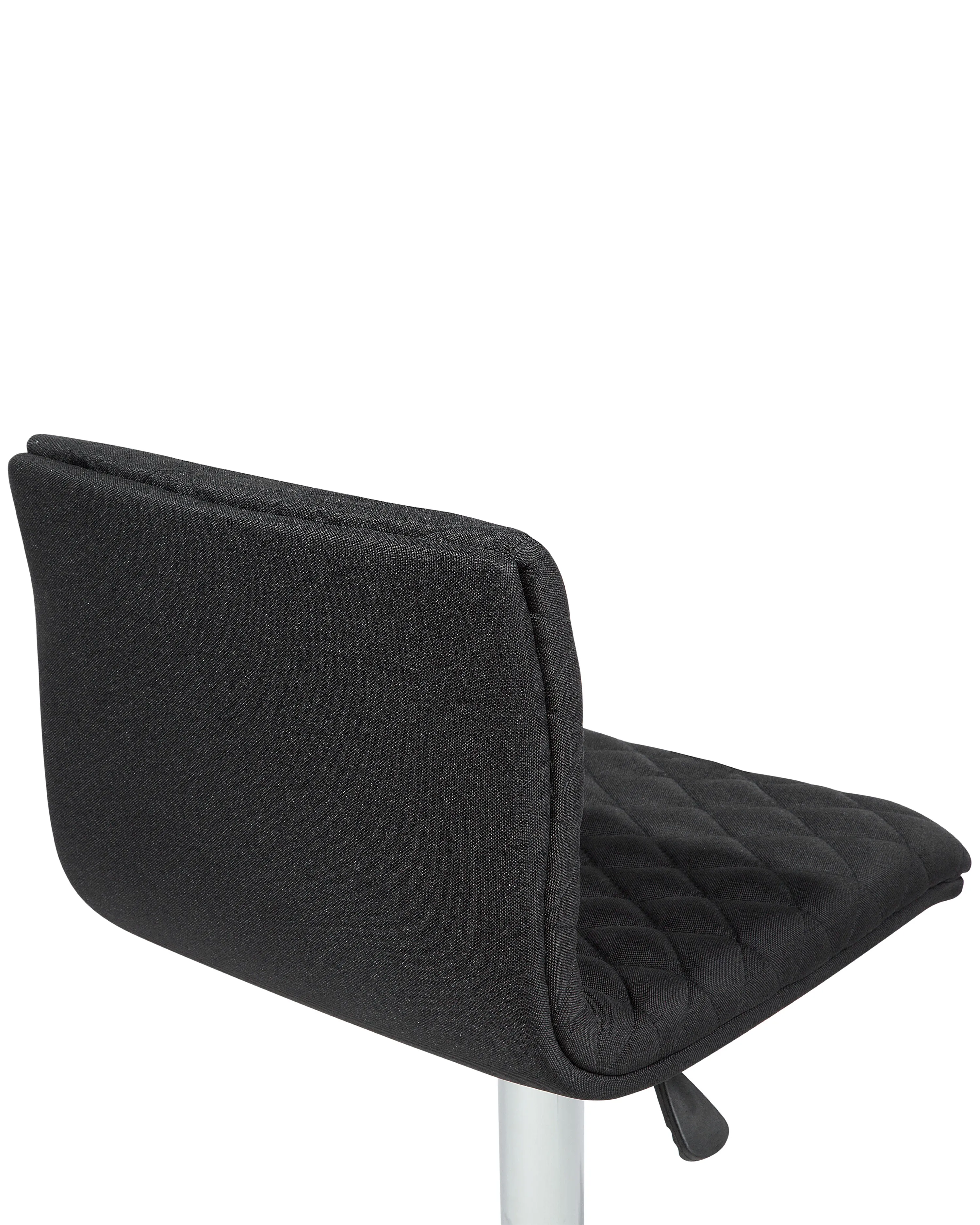 Set van 2 barstoelen ORLANDO draaibaar Zwart