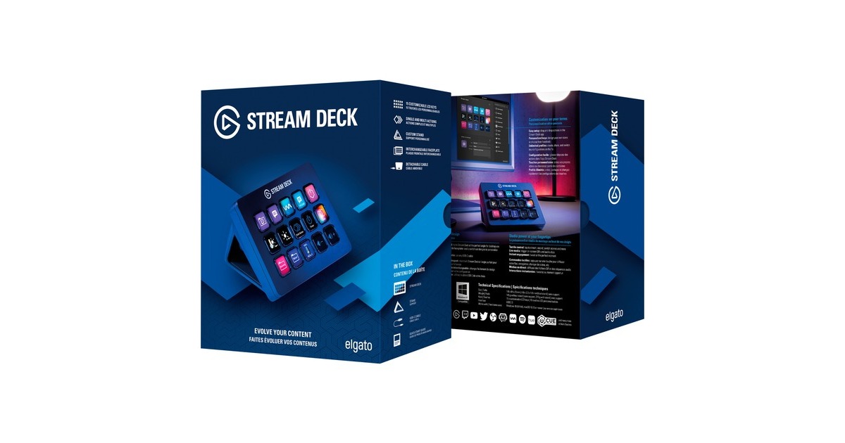 ElgatoStream Deck MK.2 keypad  (Zwart)
