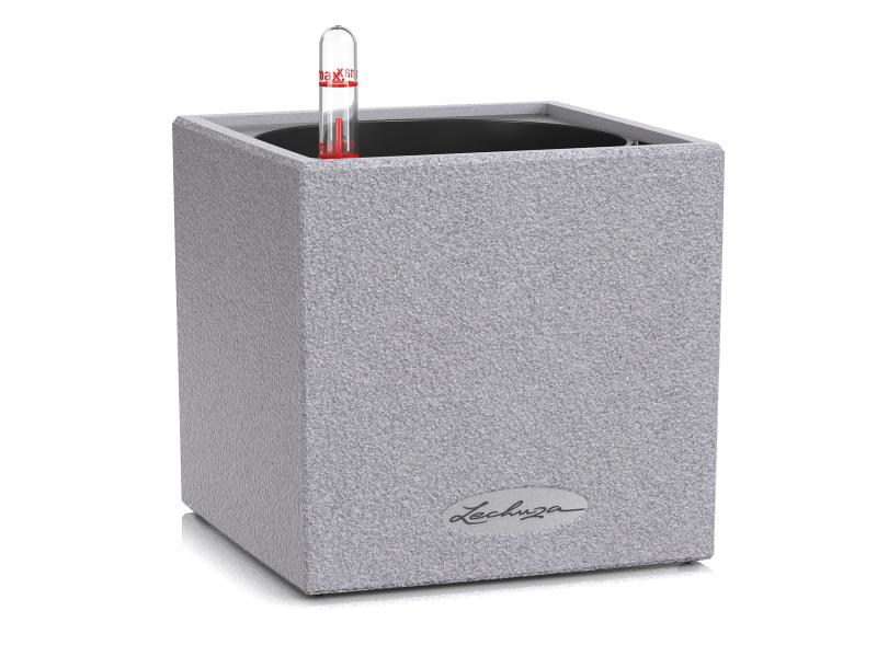 Lechuza Blumentopf CANTO Stone 14 Hellgrau Topf
