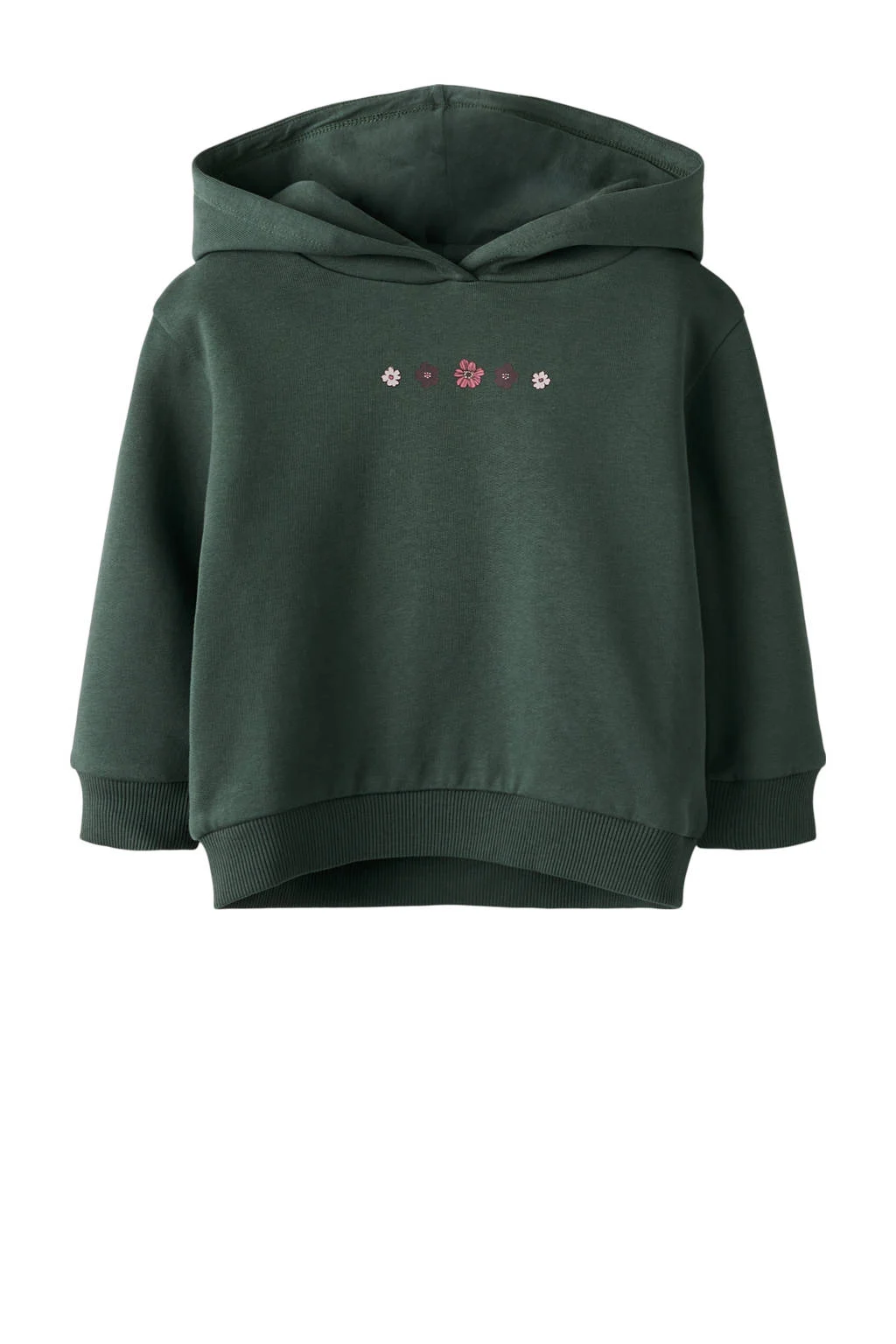 NAME IT MINI hoodie donkergroen