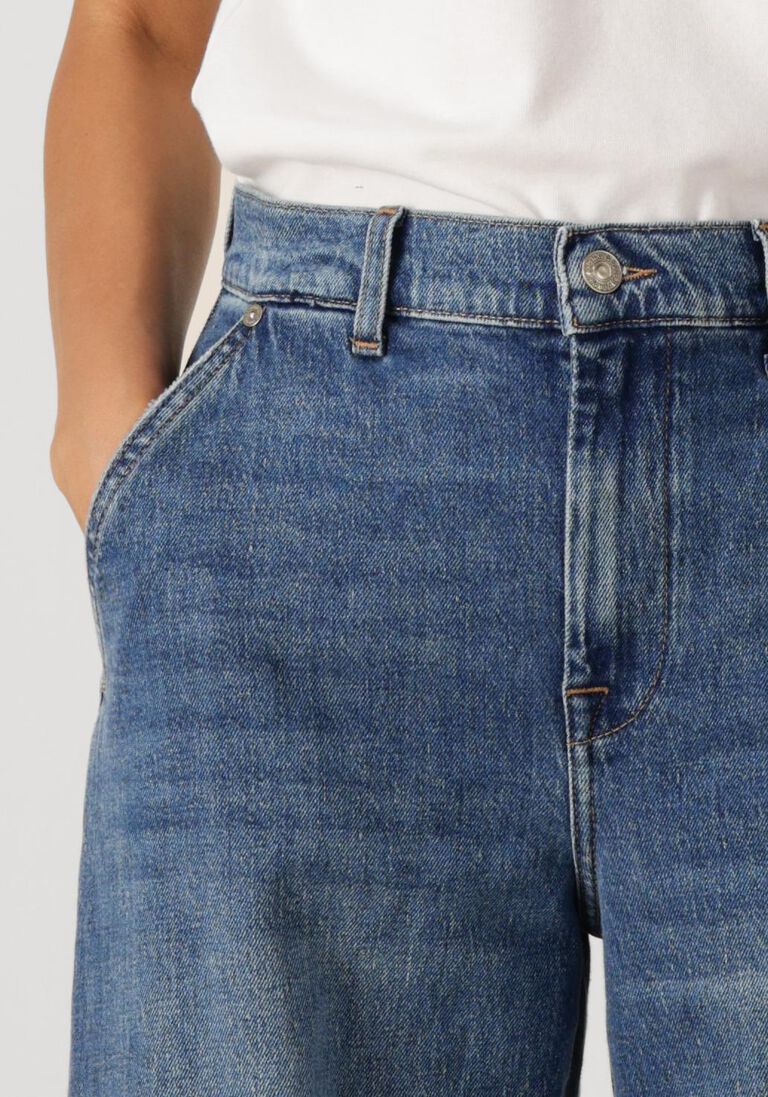 blauwe 7 for all mankind barrel jeans bonnie trouser