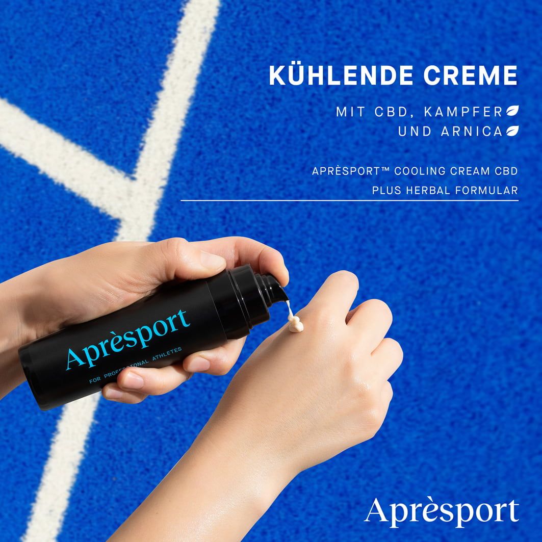 Aprèsport™ Cooling Cream CBD plus Herbal Formular
