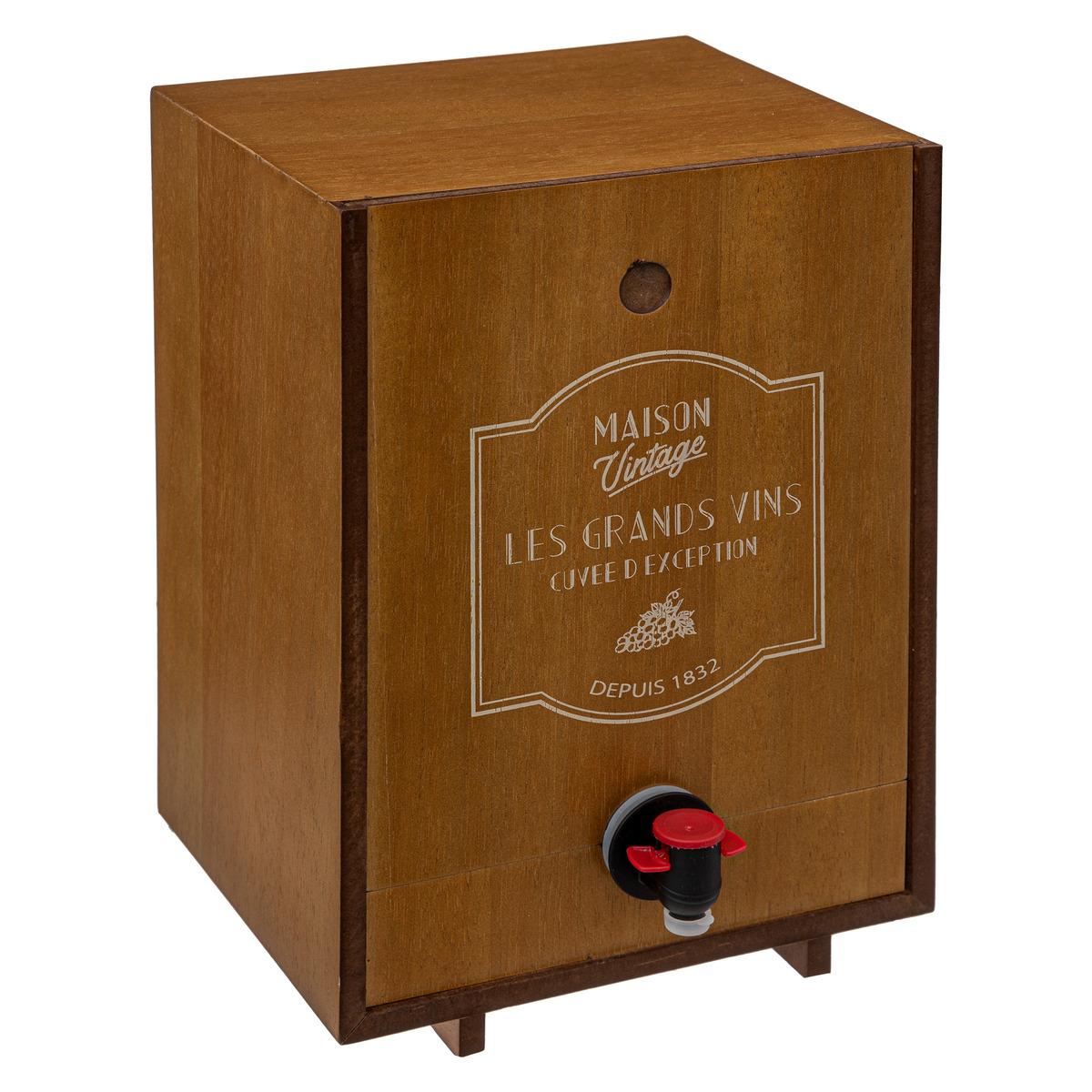DISTRIBUTEUR A VIN TONNEAU MANGUIER