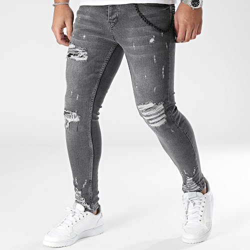 Jean Skinny Gris