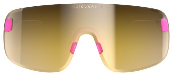 Lunettes Poc Elicit Fluorescent Pink Violet Gold Mirror