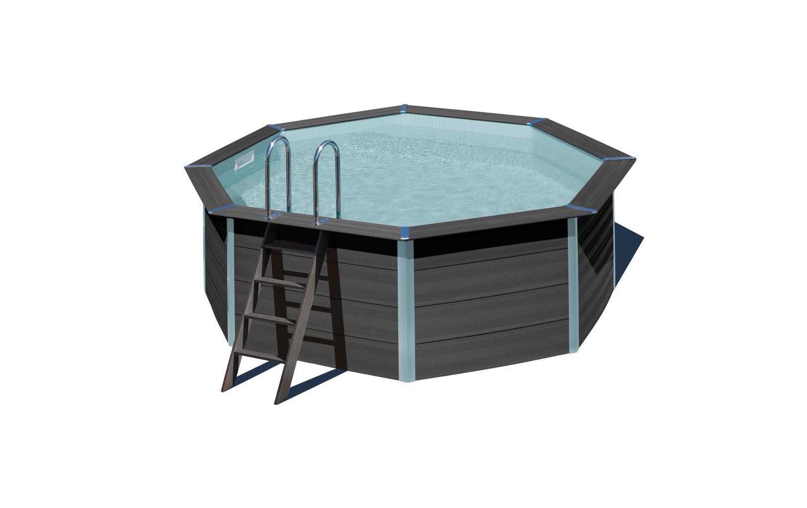 Pool KIT Avantgarde, Ø 410 x 124 cm<br>Rundbecken