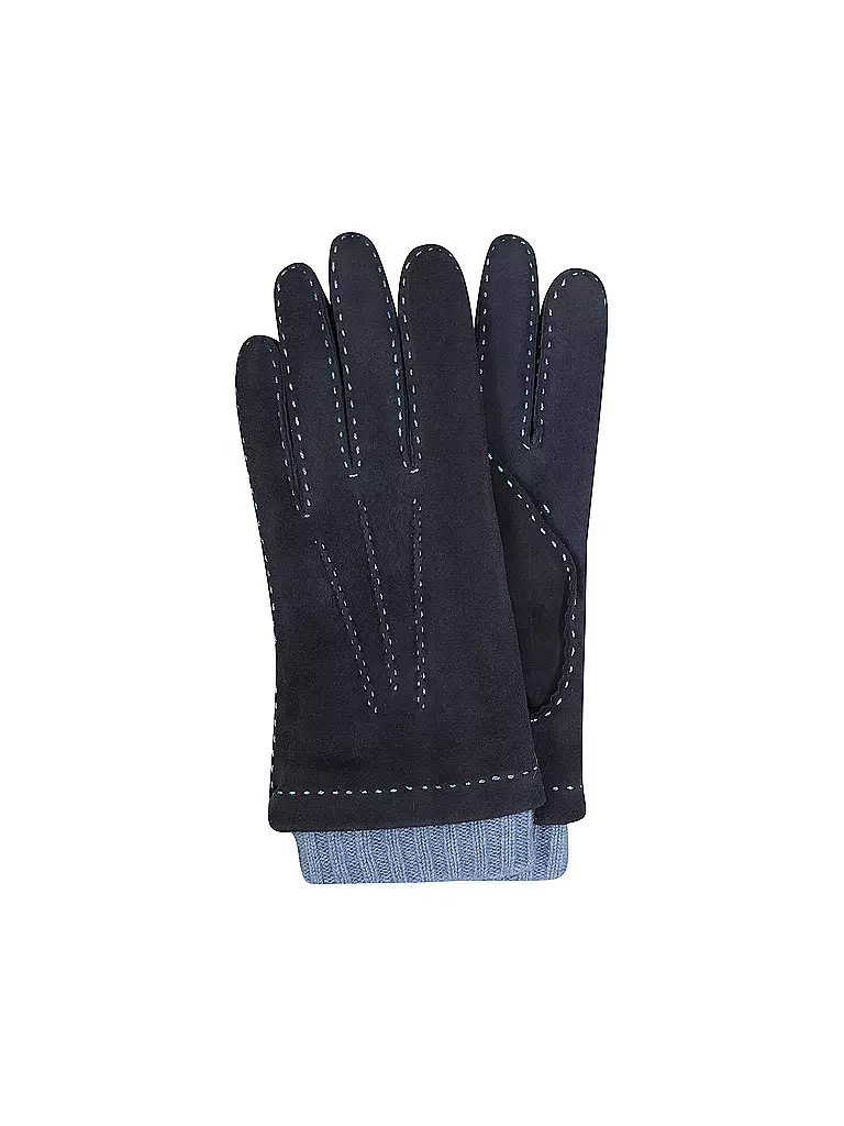TR-HANDSCHUHE Lederhandschuhe blau