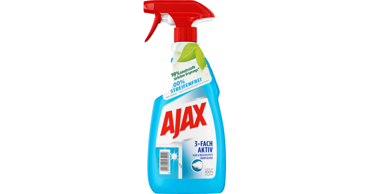 AJAX Glasreiniger 3-Fach Aktiv