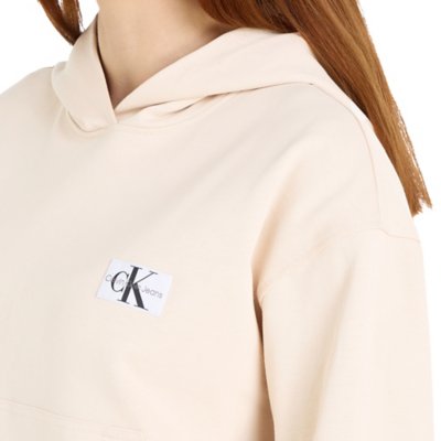Sweatshirt à capuche femme Woven Label CALVIN KLEIN