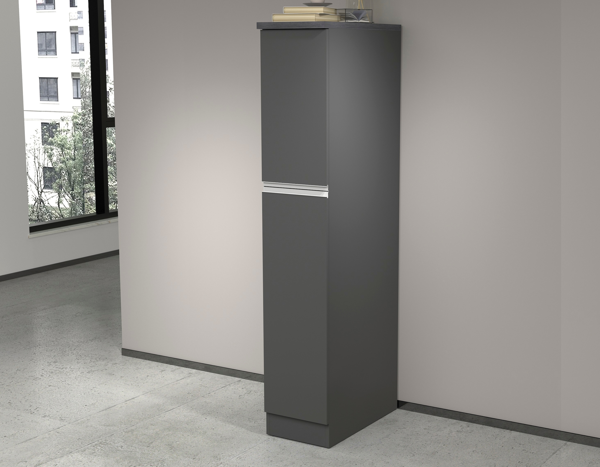 KOCHSTATION Apothekerschrank »KS-Sole« Breite 30 cm, 2 Auszüge, 4 Fächer