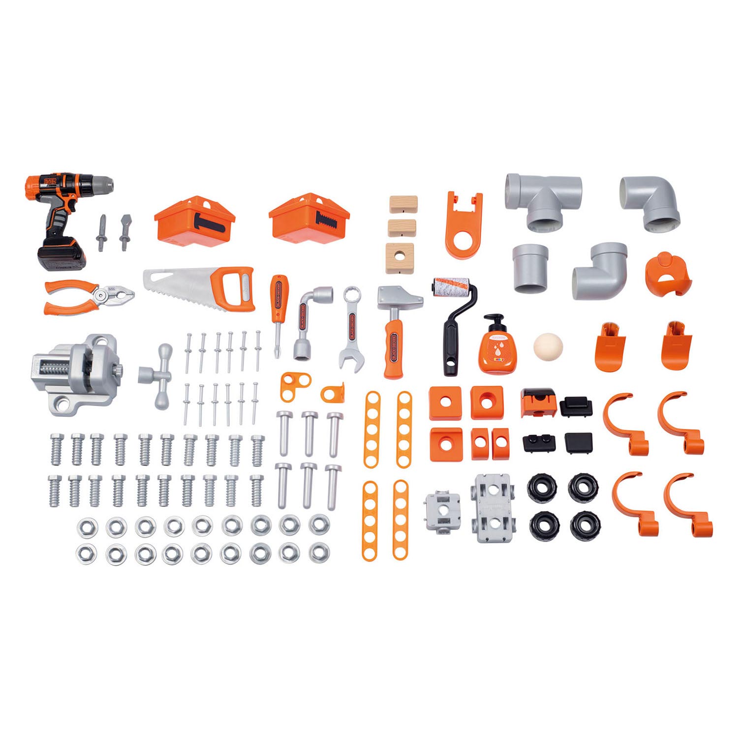 Smoby Black & Decker Mega Center, 100dlg.